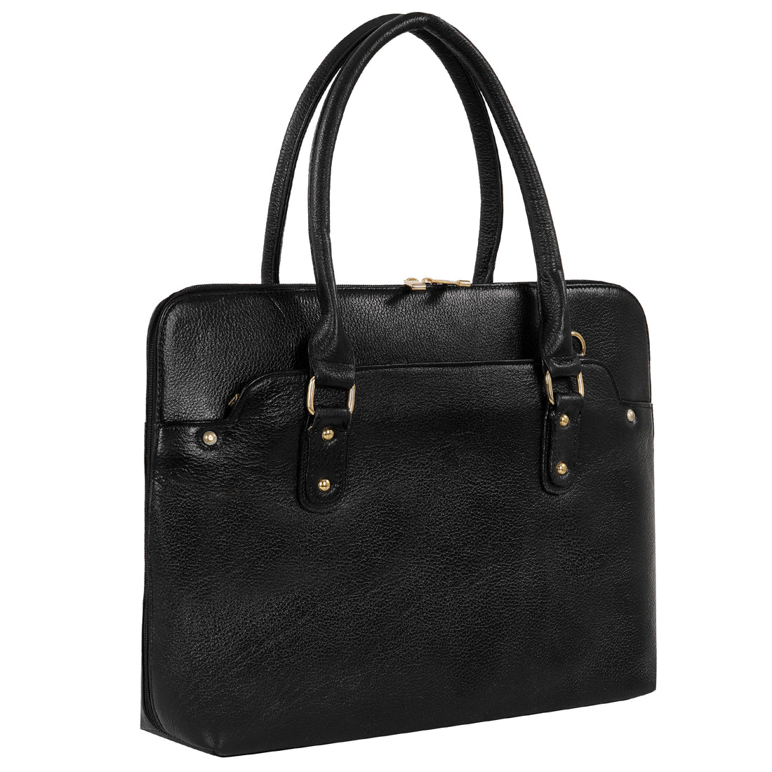 Large Leather Laptop Bag For Women - Book Tote