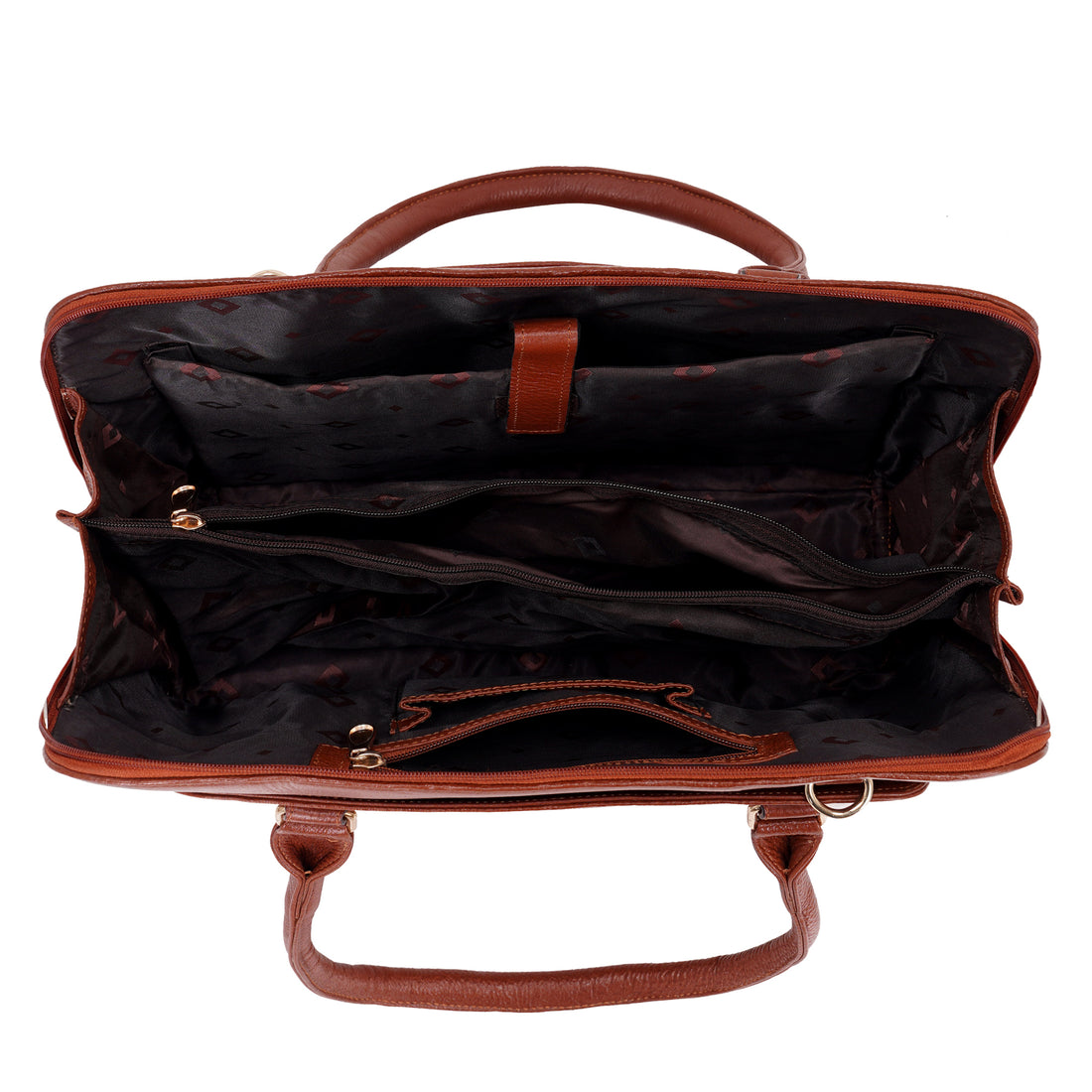 Large Leather Laptop Bag For Women - Book Tote