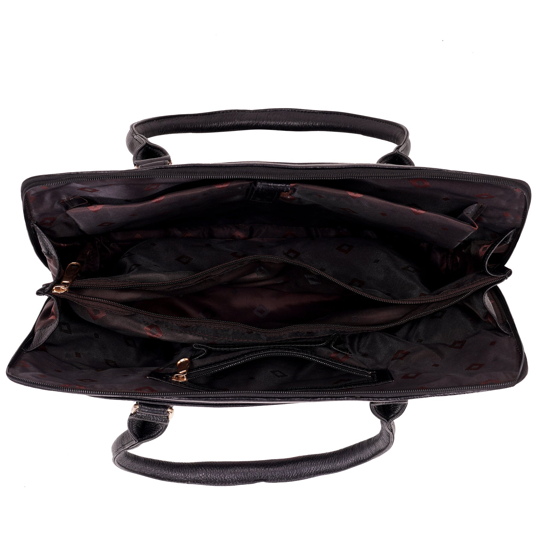 Large Leather Laptop Bag For Women - Book Tote