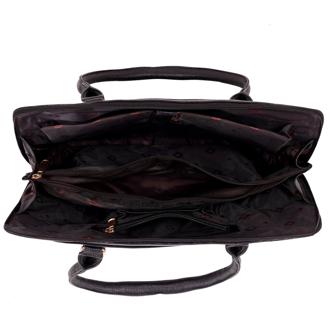 Large Leather Laptop Bag For Women - Book Tote