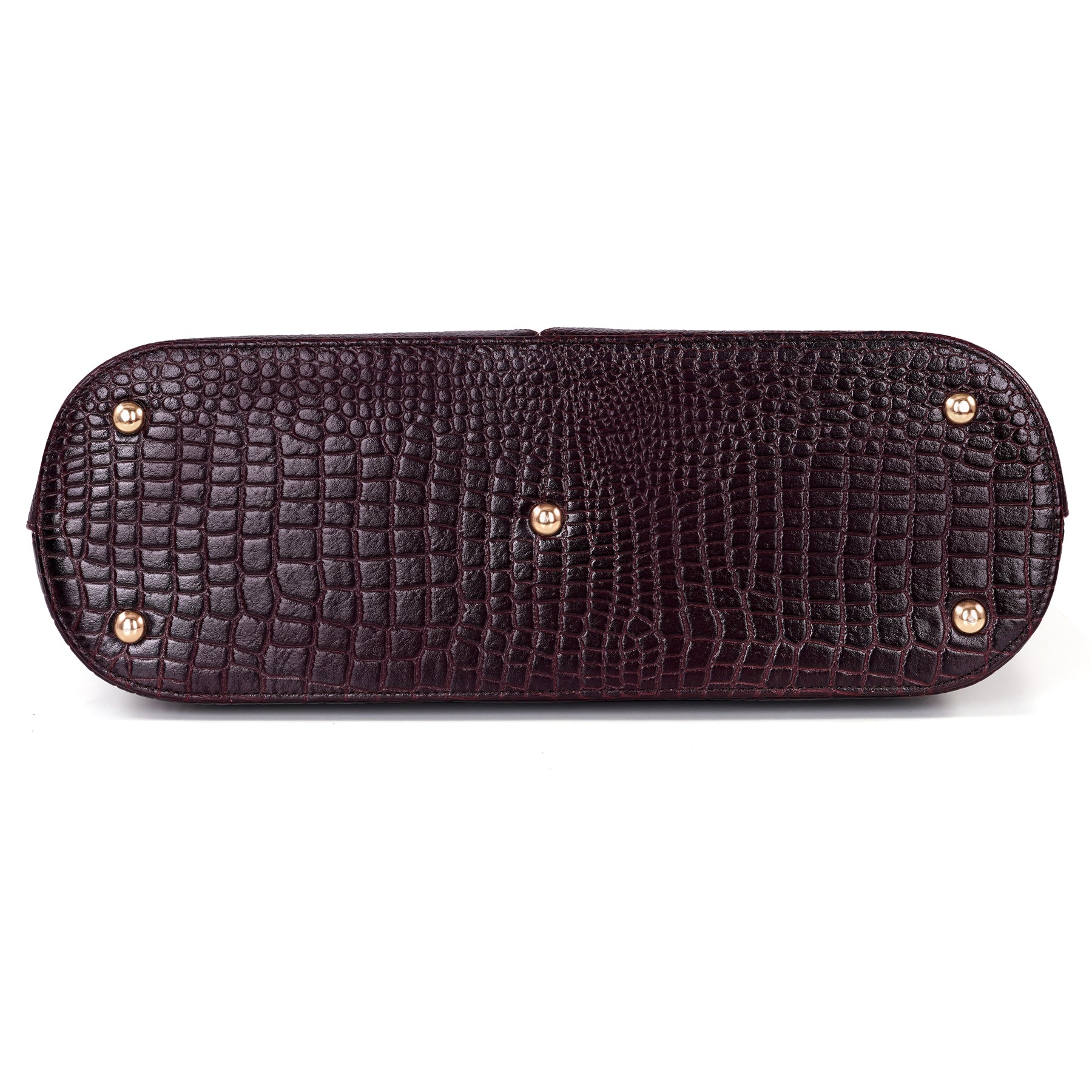 Croco Leather Laptop Tote Bag - THE MILANO