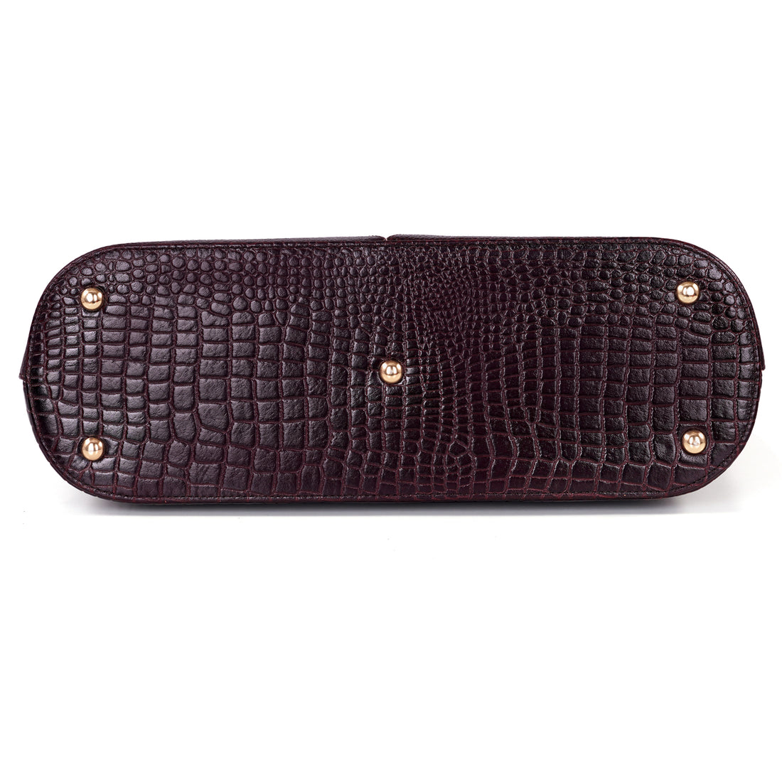 Croco Leather Laptop Tote Bag - THE MILANO