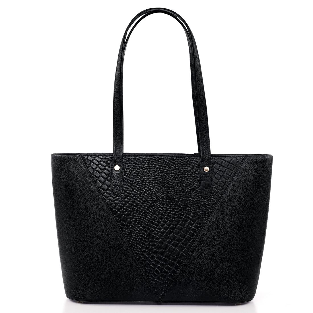 Croco Leather Laptop Tote Bag - THE MILANO