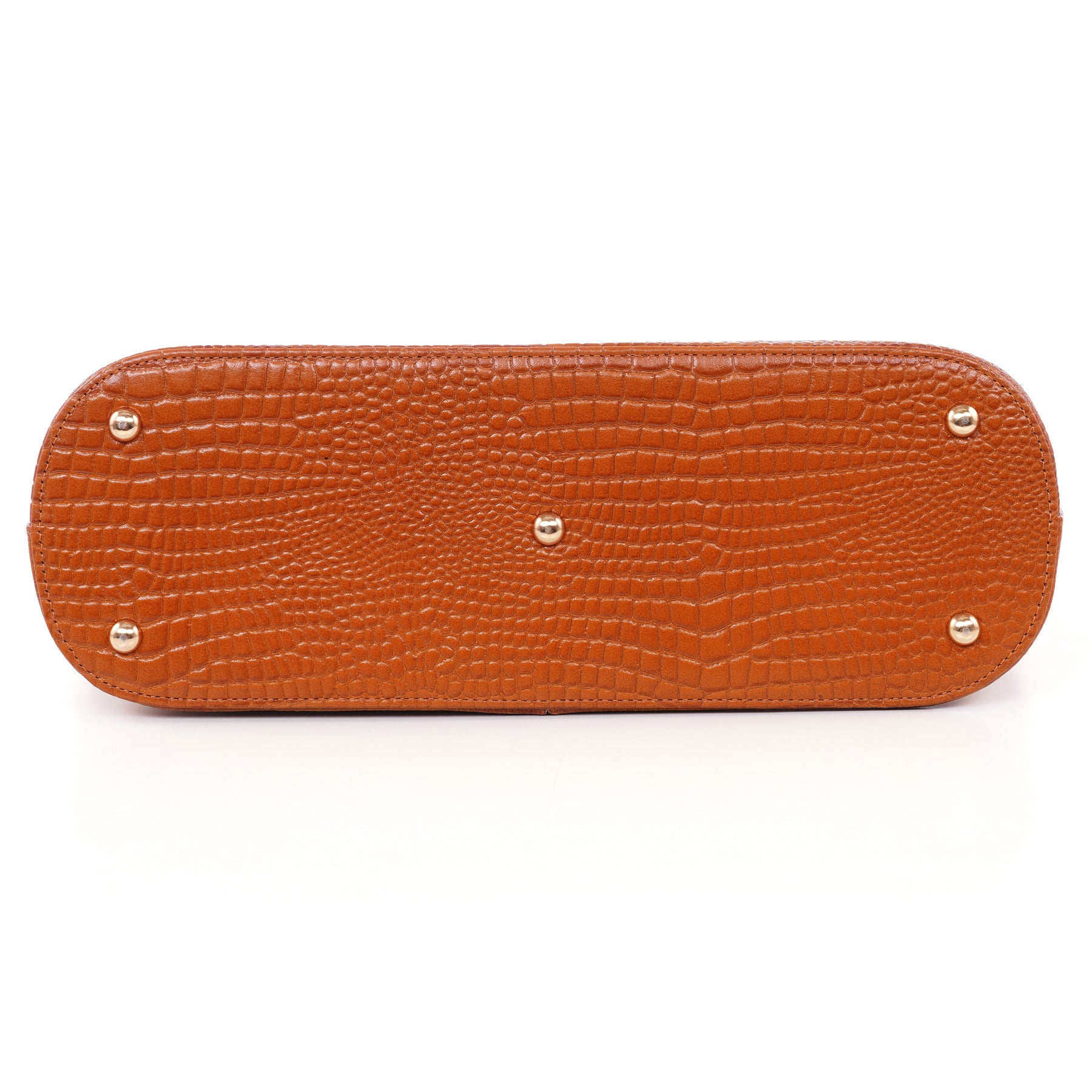 Croco Leather Laptop Tote Bag - THE MILANO