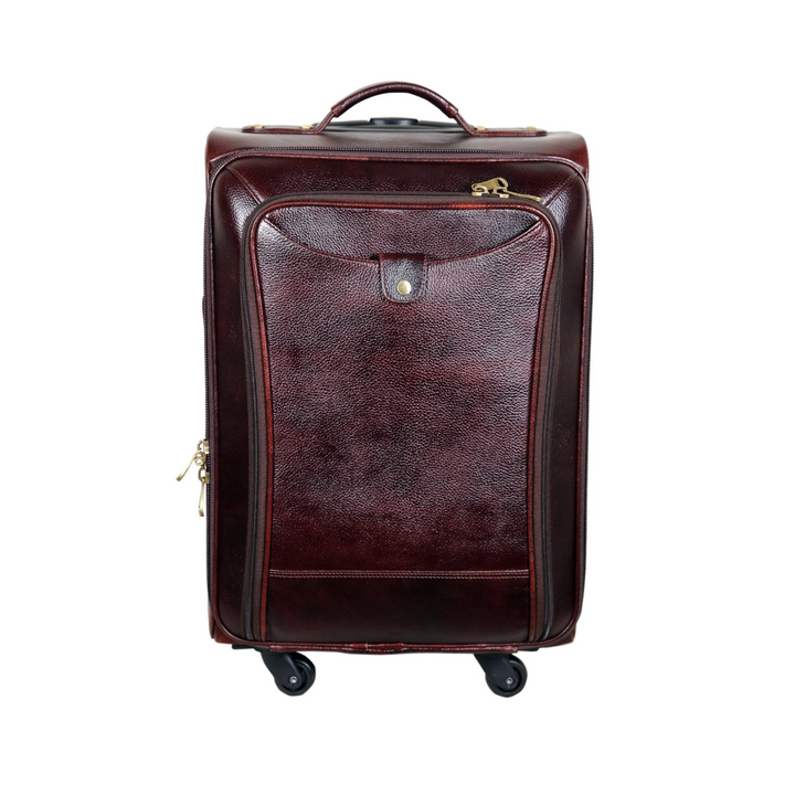 HAYAT Leather 46 Liters Cabin Size Softsided Travelling Bag