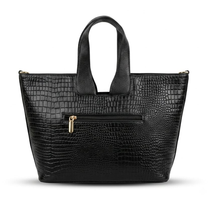 Leather Handbag Bag - TOTE BOAT