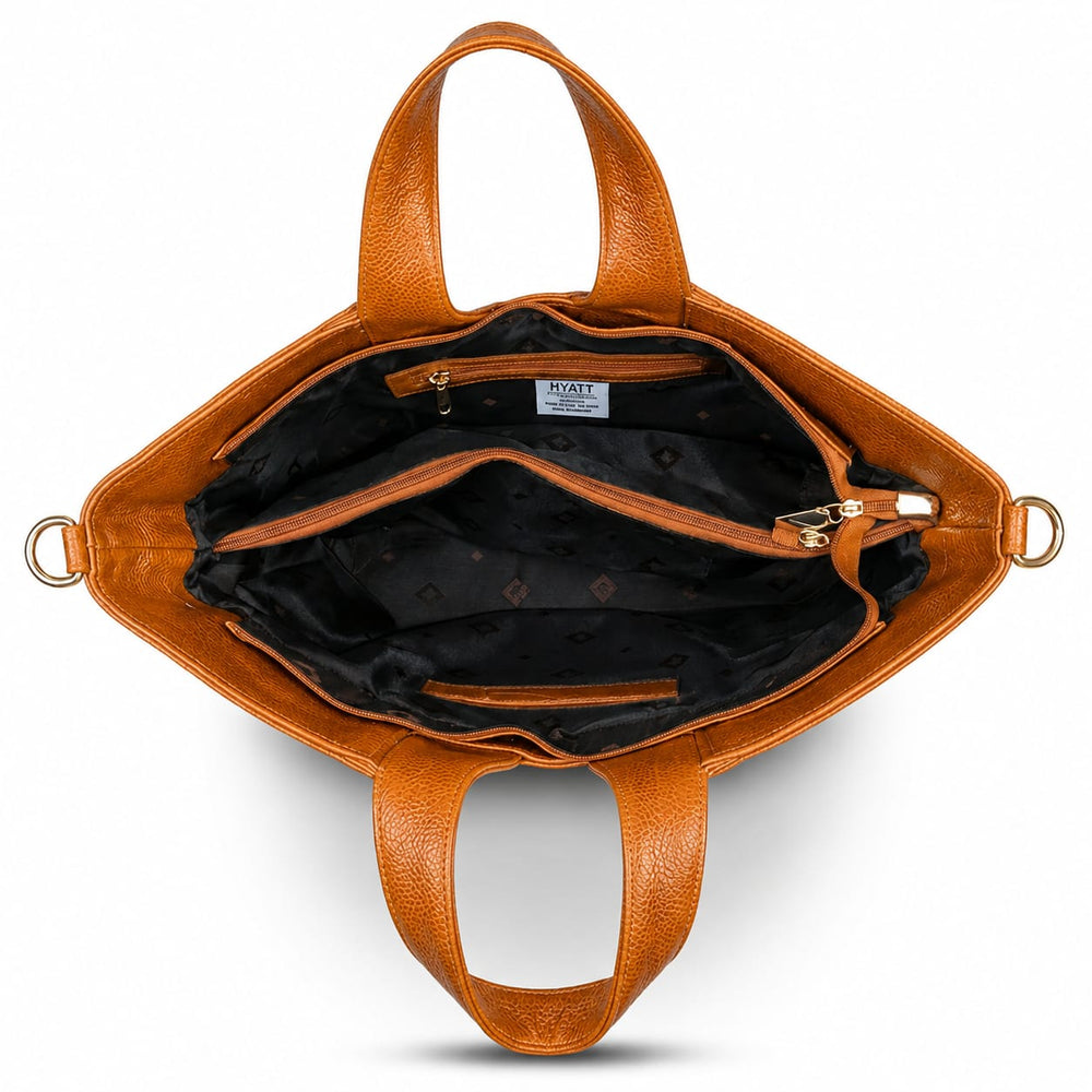 Leather Handbag Bag - TOTE BOAT