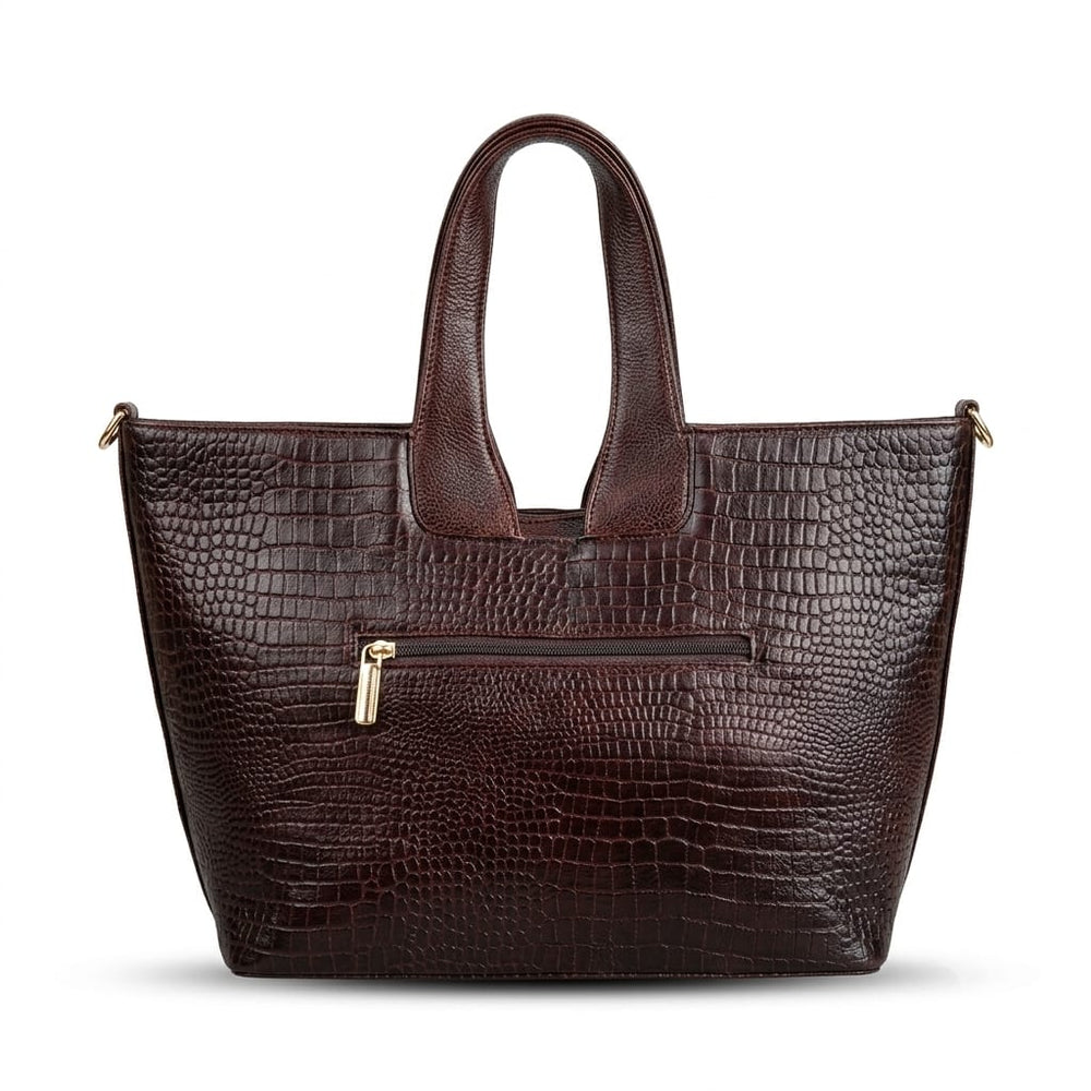 Leather Handbag Bag - TOTE BOAT