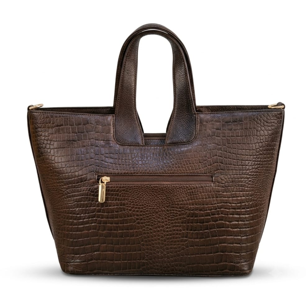 Leather Handbag Bag - TOTE BOAT