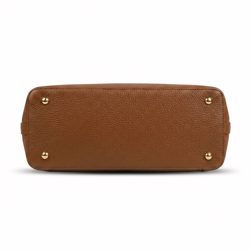 Leather Handbag Bag - TOTE BOAT