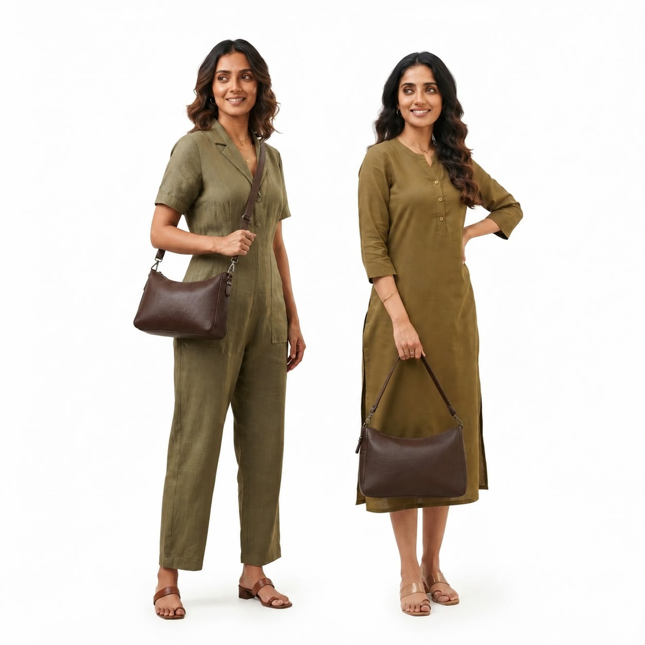 Crossbody Mobile Sling Bag - Double Handle