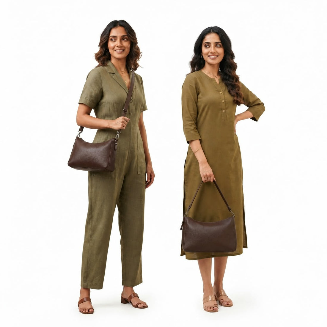 Crossbody Mobile Sling Bag - Double Handle