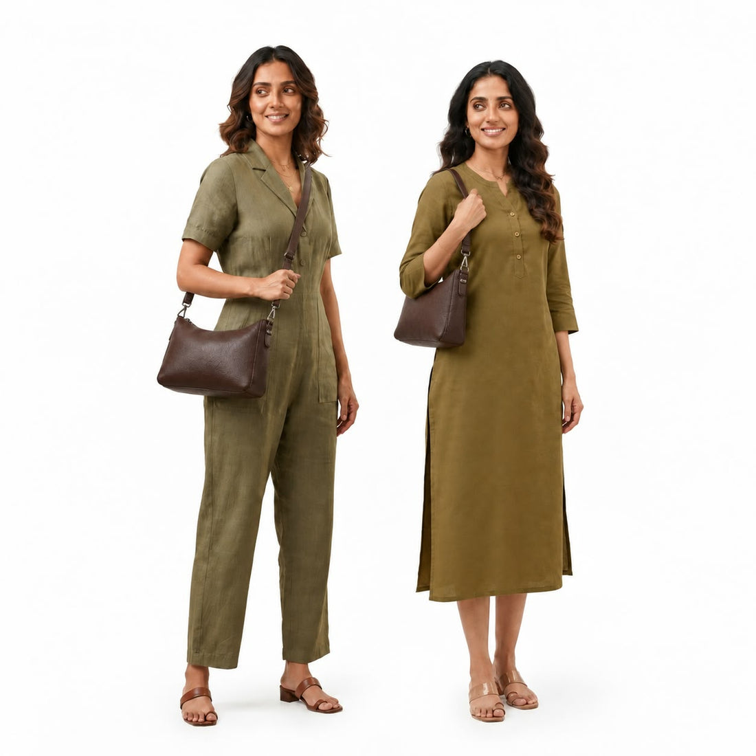 Crossbody Mobile Sling Bag - Double Handle