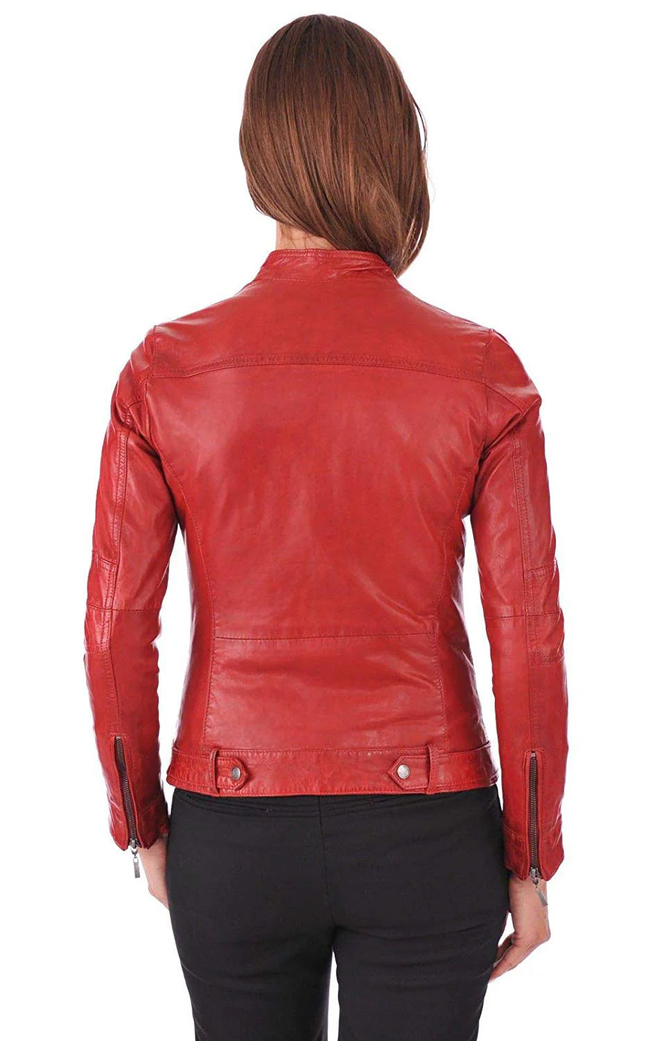 Women Genuine Leather Jacket - HL 19