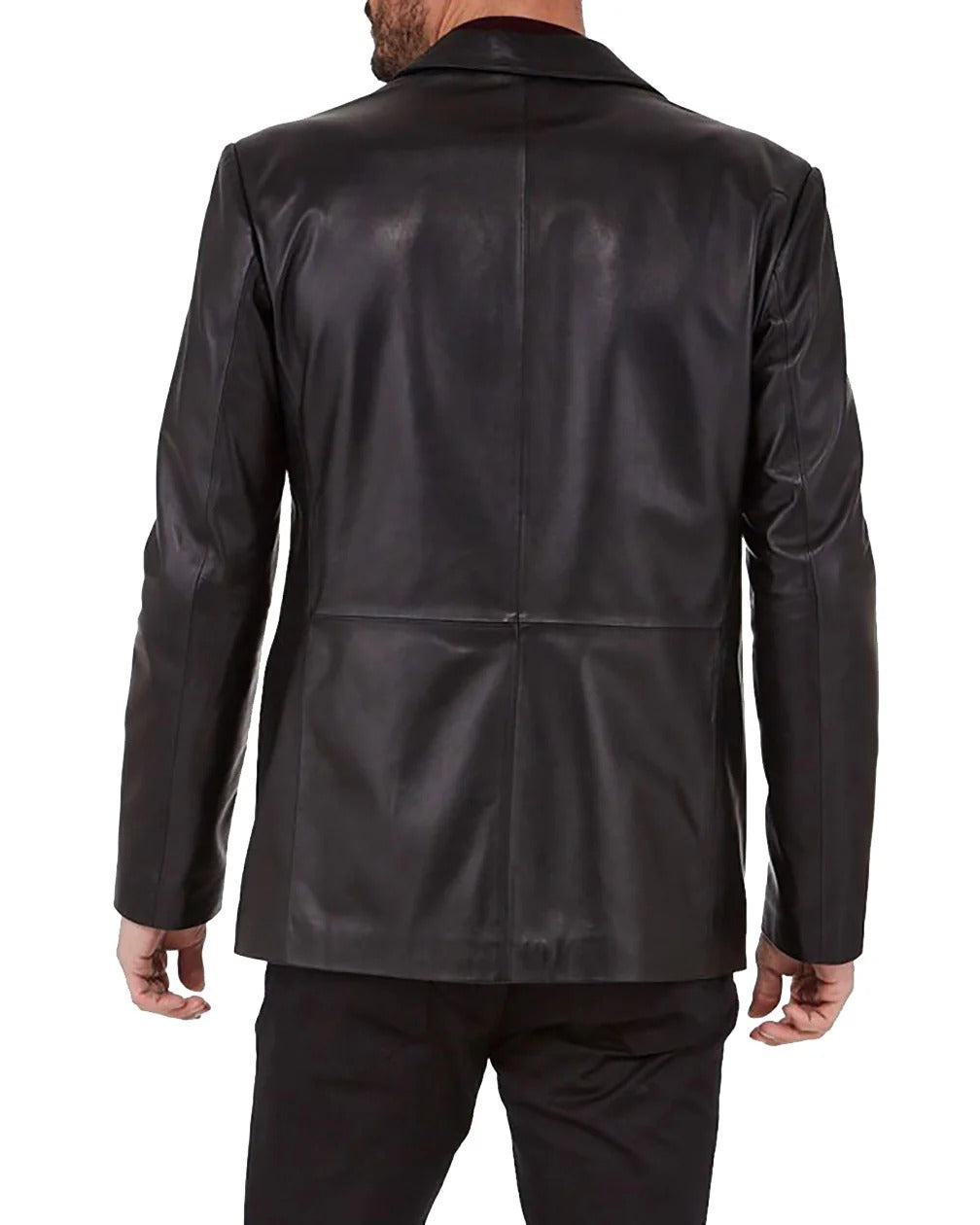 Men Genuine Leather Blazer Sport Coat - HL 51