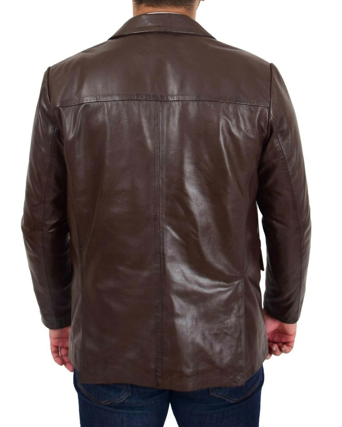 Men Genuine Leather Blazer Sport Coat - HL 57
