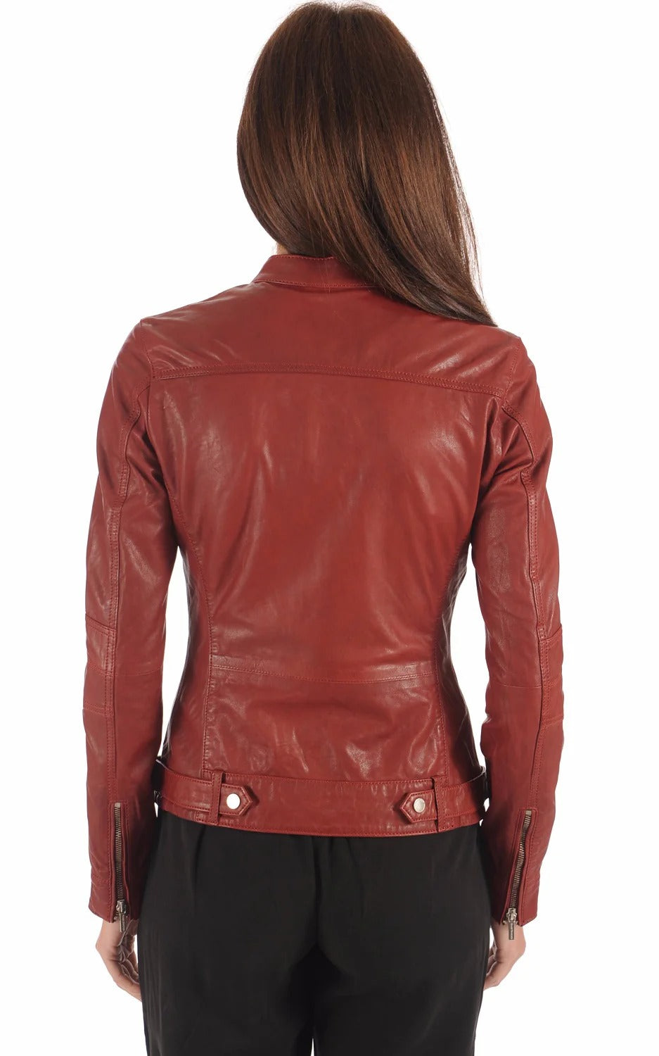 Women Genuine Leather Jacket - HL 07
