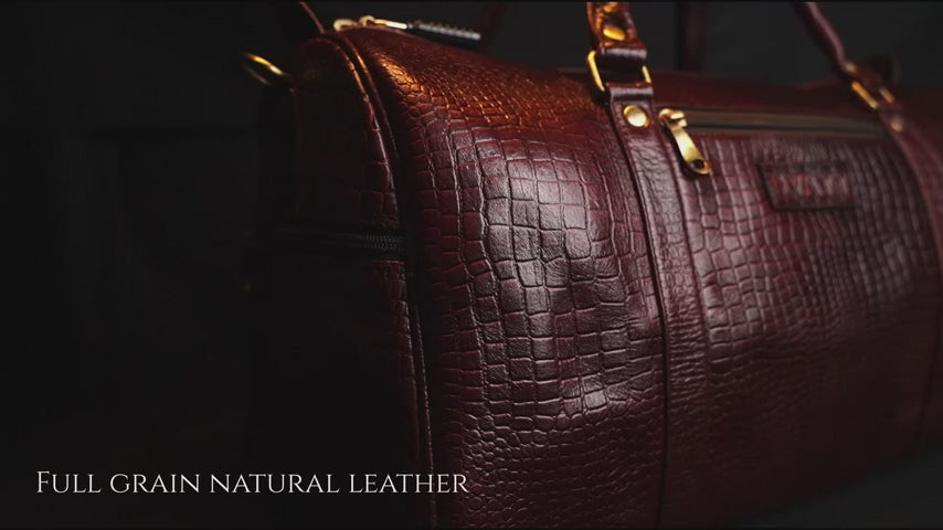 Leather Duffel Bag - Unknown 3