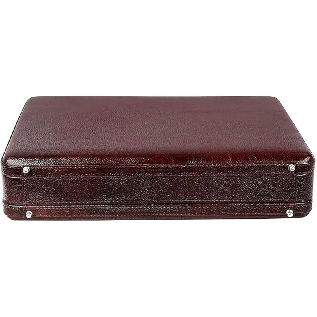 Leather Expandable Attache - 1